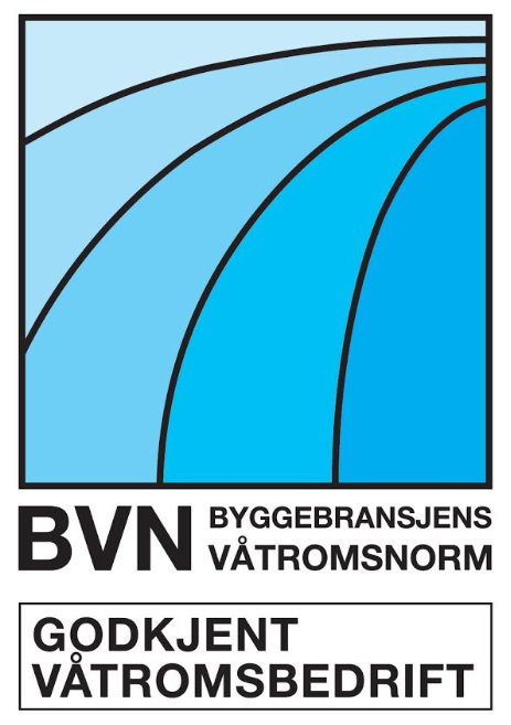 Logo - BVN Godkjent våtromsbedrift